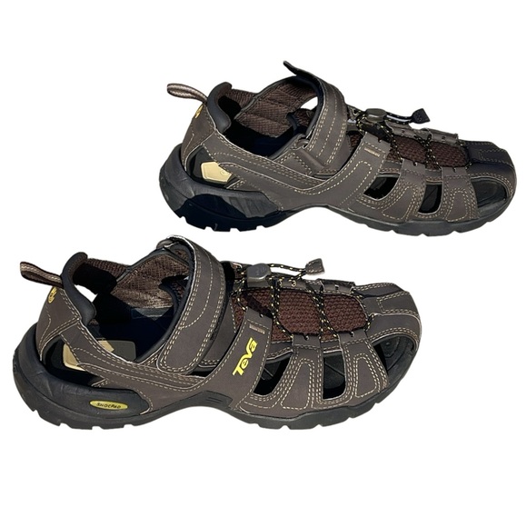 Teva Other - Teva Forebay Flat Water Sandals Brown Sport Outdoor Hiking Men's Size 9